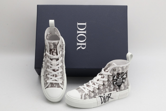 DR B23 OBLIQUE HIGH TOP SNEAKER