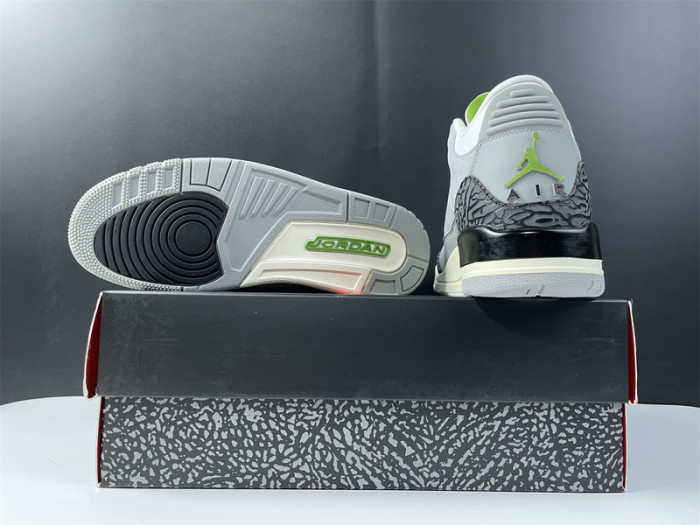 Jordan 3 Retro Chlorophyll - 136064-006