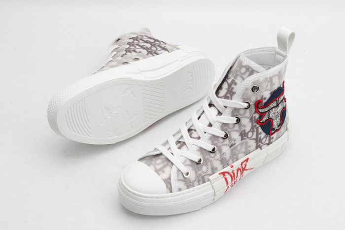 DR B23 OBLIQUE HIGH TOP SNEAKER