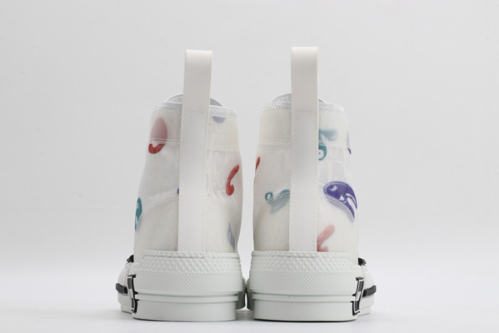 DR B23 OBLIQUE HIGH TOP SNEAKER