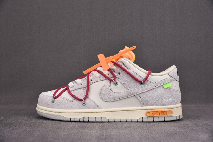 Nike OW x Dunk Low ''Lot 35 of 50'' - DJ0950-114