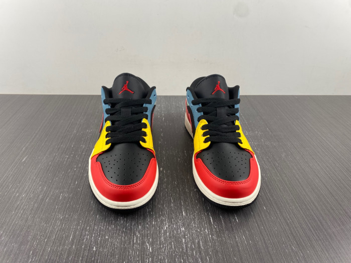 AIR JORDAN 1 LOW “BLACK MULTI” DN3739-060