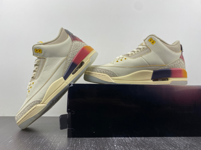 J Balvin x Air Jordan 3 "Medellín Sunset" FN0344-901