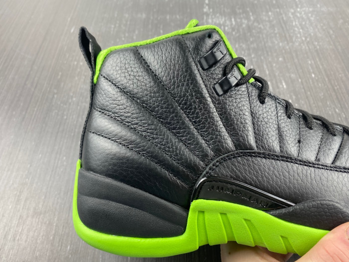 AIR JORDAN 12 BLACK/GREEN AJ12-01