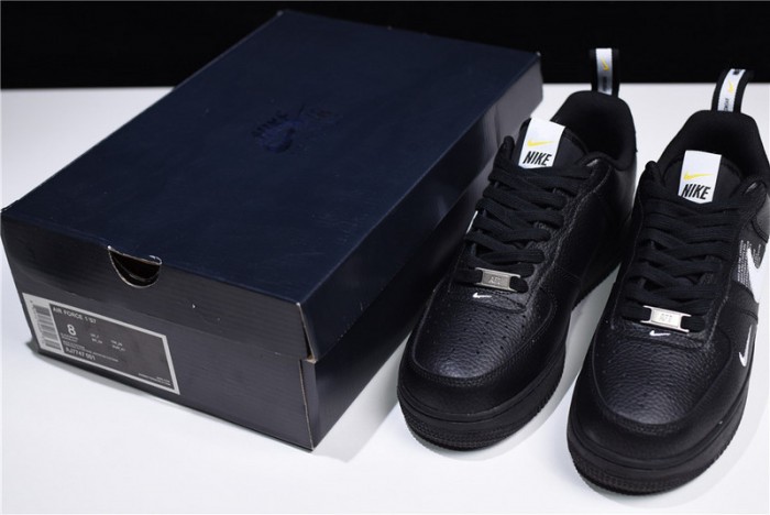 Air Force 1 Low Utility Black White - AJ7747-001