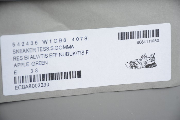 BL Sneaker Tess.s.Gomma W1GB8 4078 APPLE GREEN