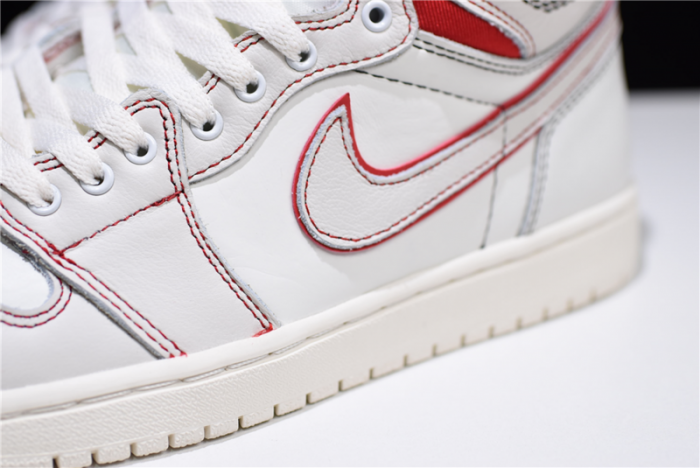 Jordan 1 Retro High Phantom Gym Red - 555088-160