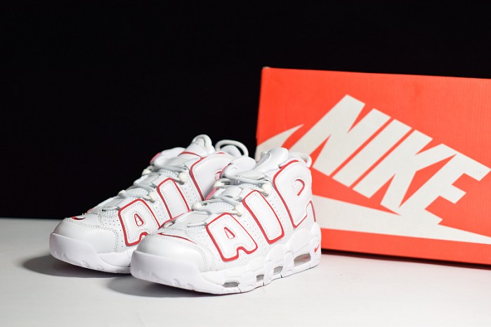 Nike Air More Uptempo 96 White Varsity Red 921948-102