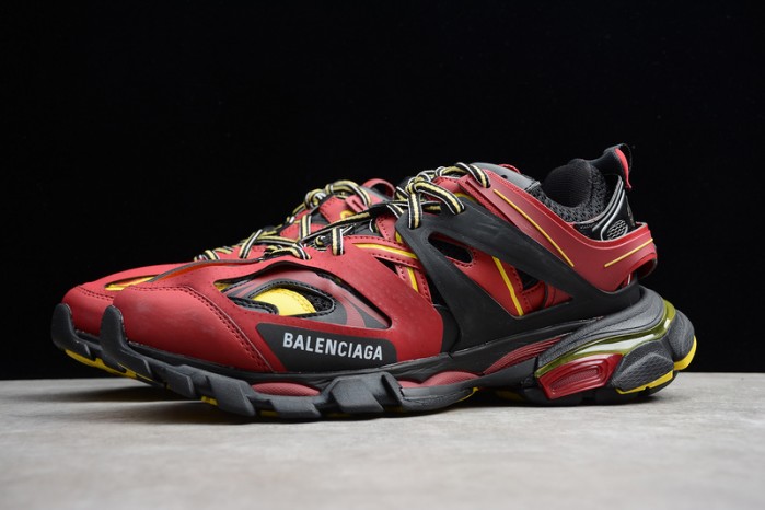 BL SNEAKER TESS.S.GOMMA BLACK RED 542023 W1GB9