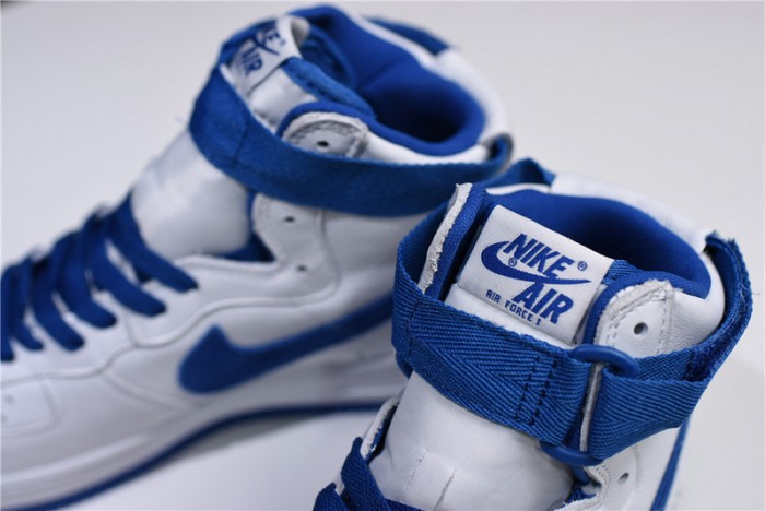 Nike Air Force 1 High retro "Summit-White/Game-Royal" 743546-103
