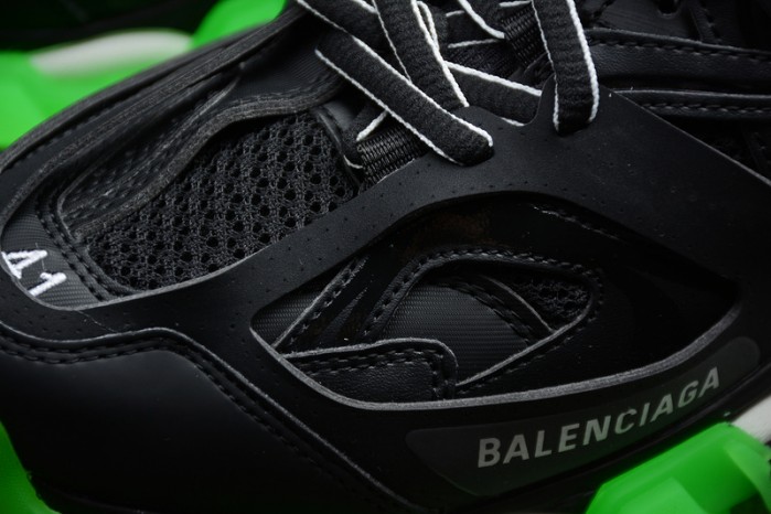 BL SNEAKER TESS.S.GOMMA BLACK FLUORESCENT GREEN 542023 W1GB8 5480