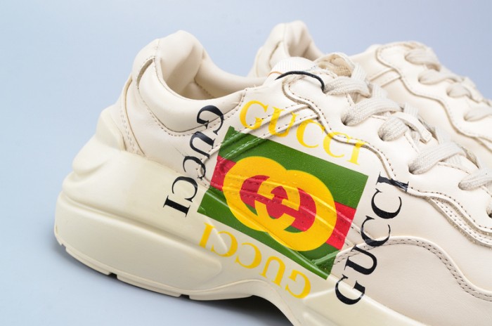 G*u*i rhyton vintage trainer sneaker mens 500878 drw00 9522