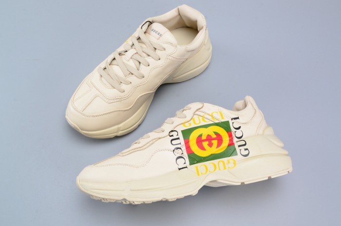 G*u*i rhyton vintage trainer sneaker mens 500878 drw00 9522