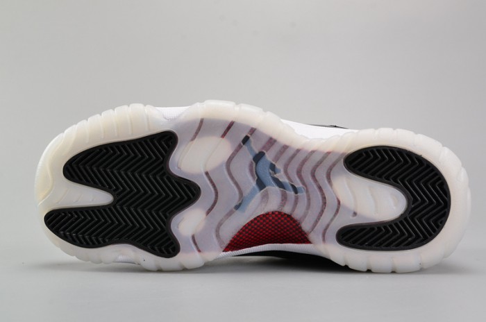 AIR JORDAN 11 RETRO BG (GS) "72-10" black womens 378038-002