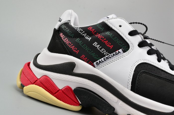 BL BLACK AND WHITE 17FW TRIPLE S 483560-W06E1-1011