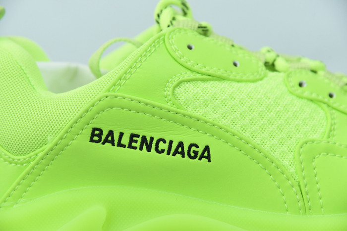 BL TRIPLE S TRAINERS CLEAR SOLE FLLO YELLOW 541624 W09O1 9002