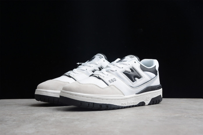 NEW BALANCE 550 WHITE BLACK BB550HA1