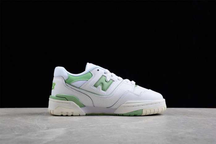 NEW BALANCE 550 WHITE GREEN BB550FS1