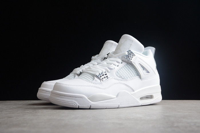 Air Jordan 4 Retro “Pure Money” white mens 308497-100