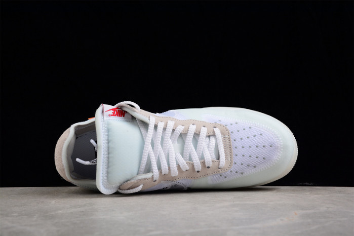 NIKE AIR FORCE 1 LOW OW All White AO4606-100