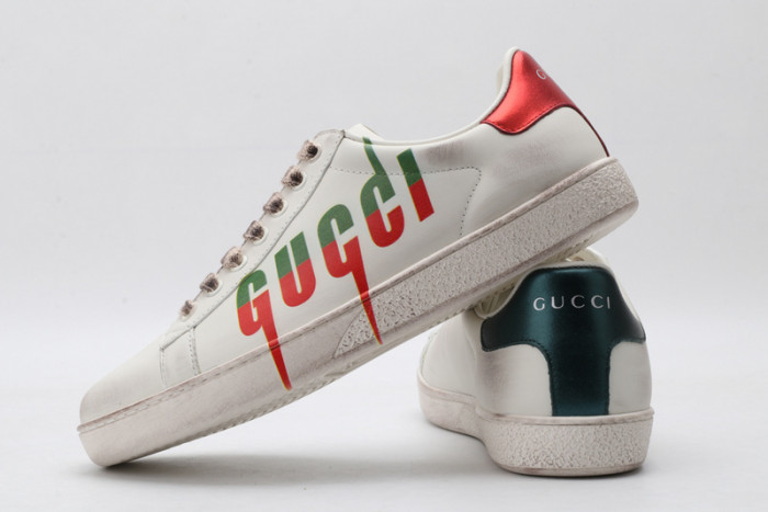 GC ACE EMBROIDERED LOW-TOP SNEAKER WITH LOGO