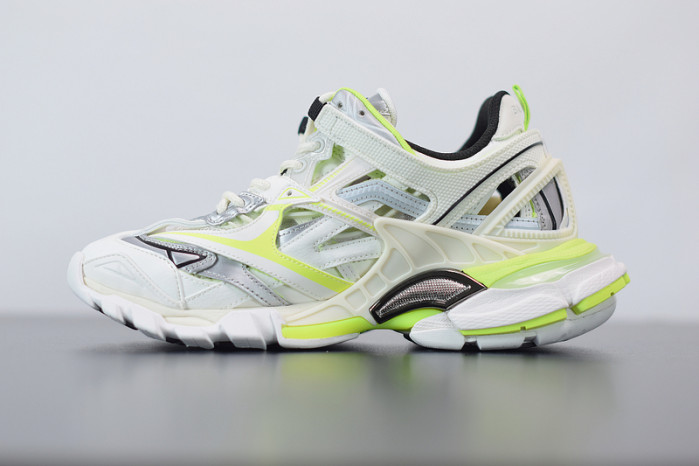 BL SNEAKER TESS.S.GOMMA 4.0 WHITE FLUORESCENCE YELLOW 532591 W2GN7 2365