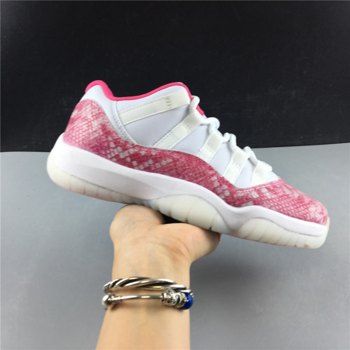AIR JORDAN 11 RETRO LOW PINK SNAKESKIN(W) (2019) AH7860-106