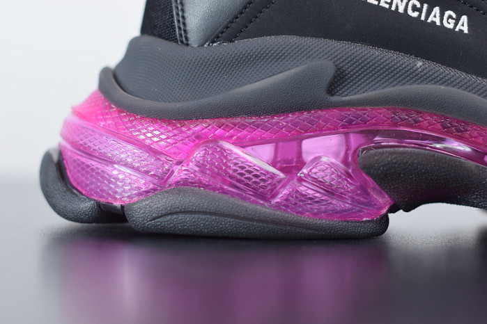 BL TRIPLE S TRAINERS CLEAR SOLE BLACK 541335 W09O1 9252