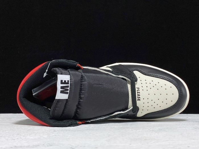 Air Jordan 1 No Ls Not For Resale Varsity Red 861428-106