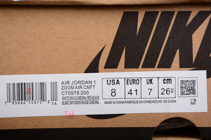 Air Jordan 1 High OG Zoom CMFT CT0978-200