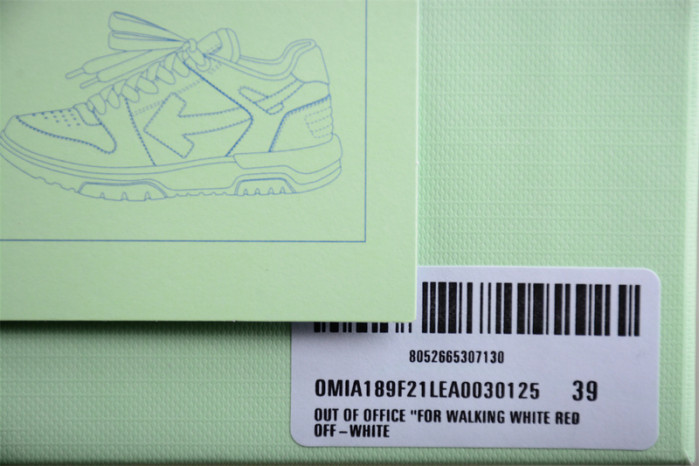 OW OUT OF OFFICE LOW-TOP SNEAKERS OW-73