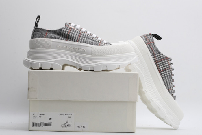 ale*d*r M*Q*en canvas sneakers