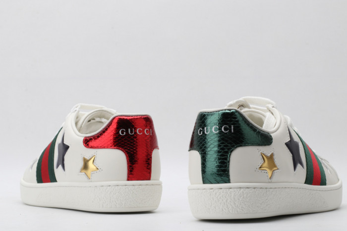 GC Ace Embroidered Low-Top Sneaker WITH COLORFUL STARS 431942-A38G1