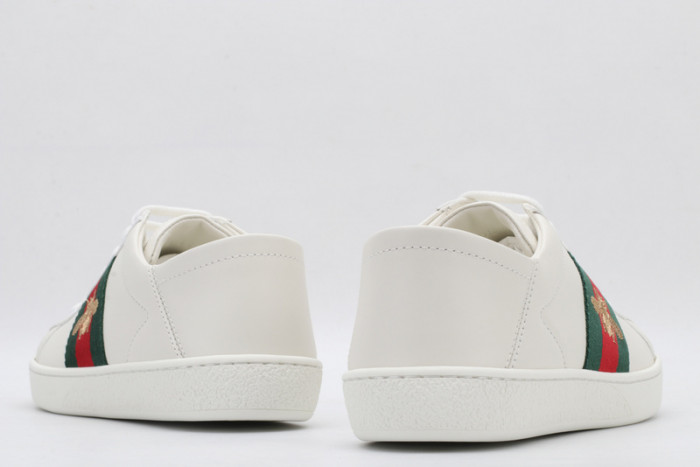 GC Ace Embroidered Low-Top Sneaker white with bee