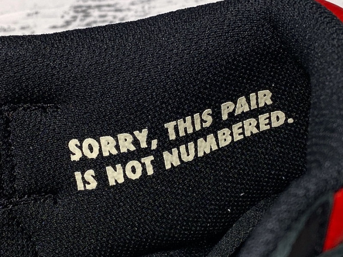 Air Jordan 1 No Ls Not For Resale Varsity Red 861428-106