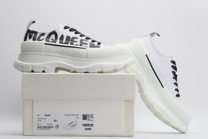 ale*d*r M*Q*en canvas sneakers