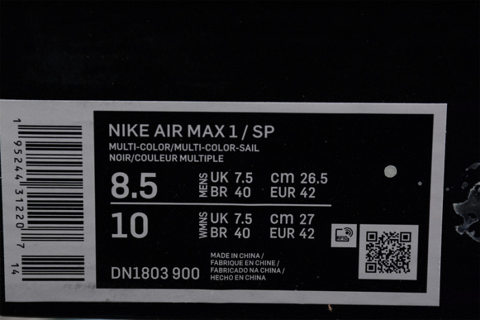 CONCEPTS X NIKE AIR MAX 1 “HEAVY” DN1803-900
