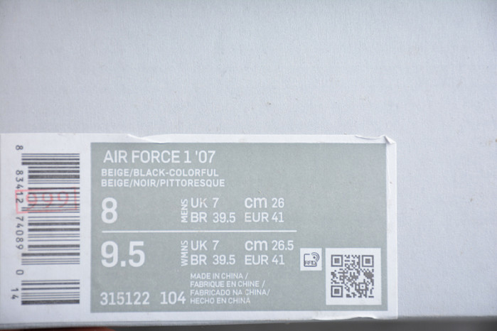 NIKE Air Force 1 315122-104