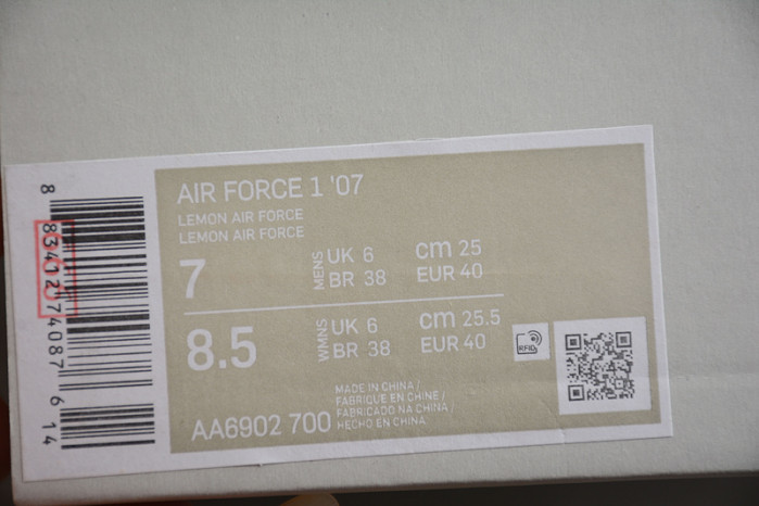 NIKE Air Force 1 AA6902-700