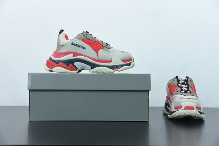 BL TRIPLE S TRAINERS CLEAR SOLE GREY GLOW WHITE 541624 W09OH 1009