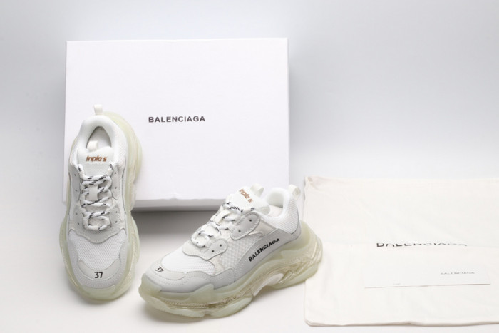 BC Tripe S Clear Sole Sneaker 544351 W09E1 3816