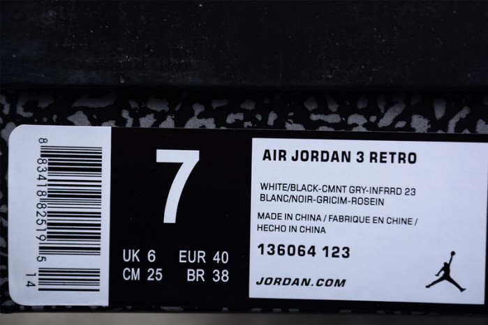AIR JORDAN 3 RETRO 