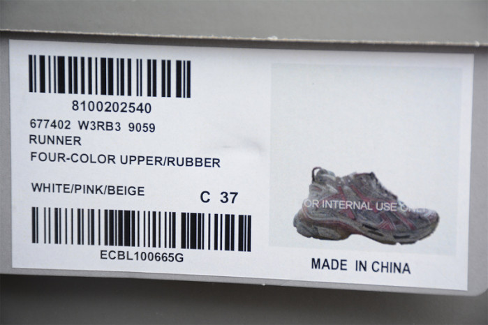 WOMEN BC Runner Pink White 677402-W3RB3-9059