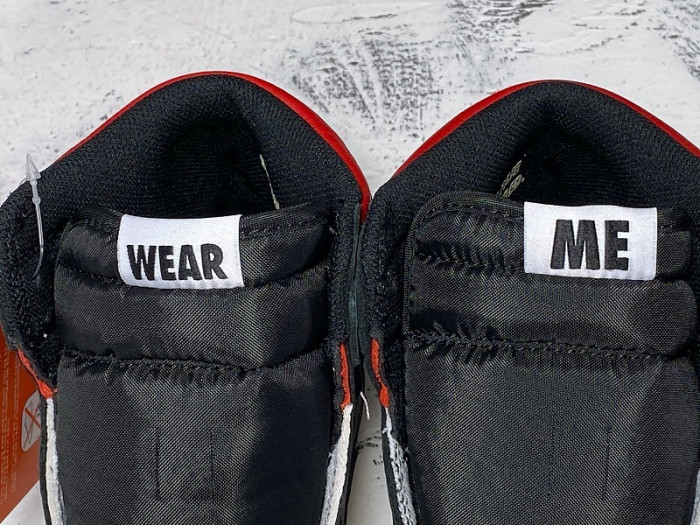 Air Jordan 1 No Ls Not For Resale Varsity Red 861428-106