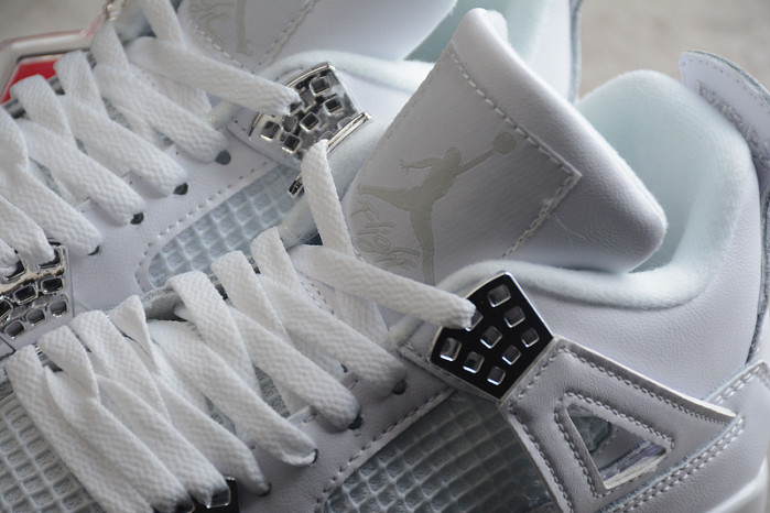 Air Jordan 4 Retro “Pure Money” white mens 308497-100