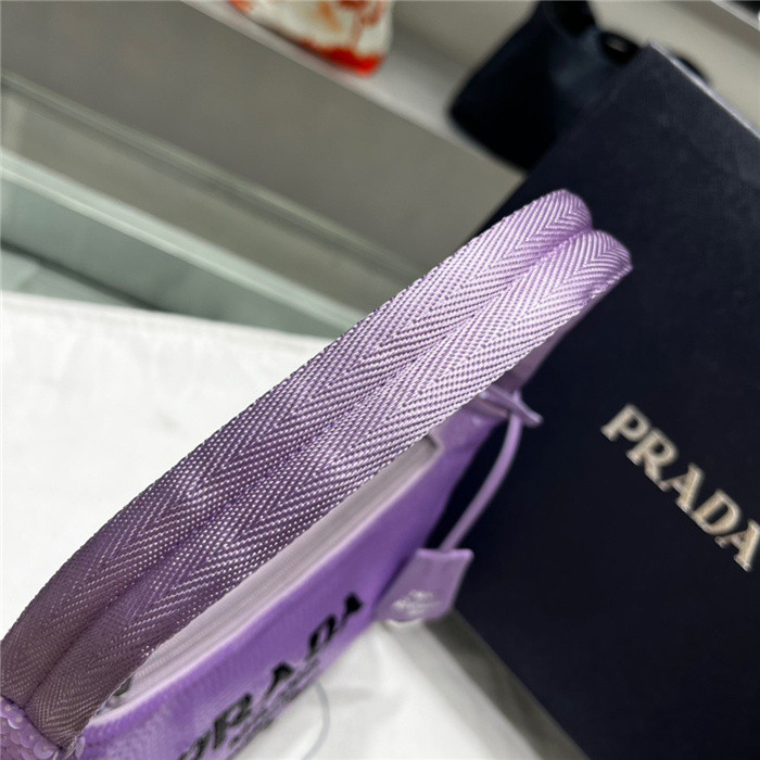 Pra*a 1n1419 nylon hobo bag-24*11*7cm