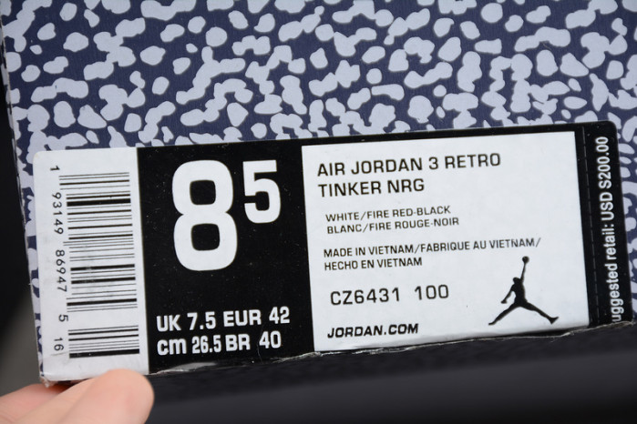 Japan-Exclusive Air Jordan 3 CO.JP "Denim" CZ6431-101
