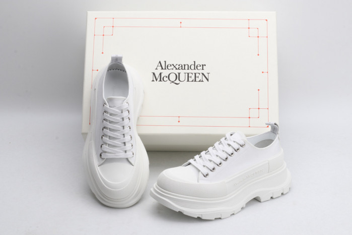 ale*d*r M*Q*en canvas sneakers