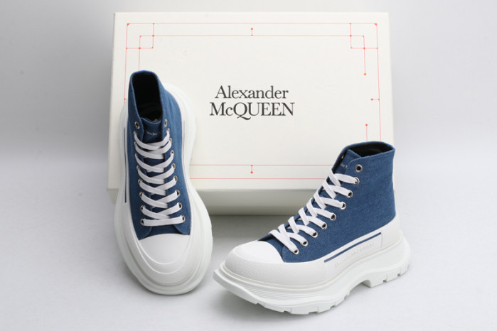ale*d*r M*Q*en canvas sneakers