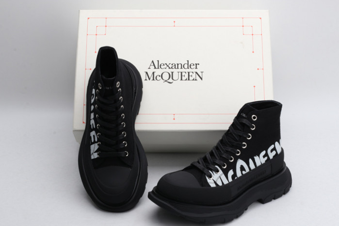 ale*d*r M*Q*en canvas sneakers